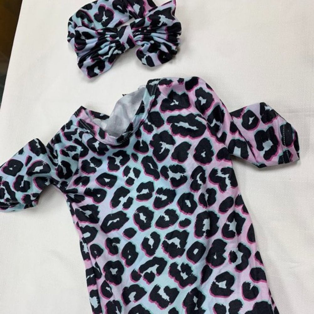Leopard Print Gown
